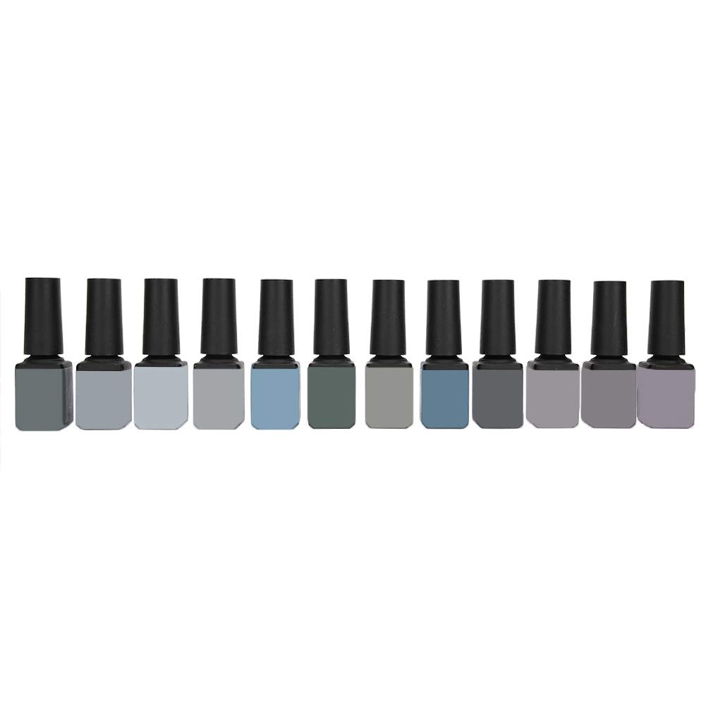 12pcs U V Gel esmalte de uñas, remojo de U V LED LED GEL Kit de esmalte de uñas, resina y oxic oxic bricol (.)