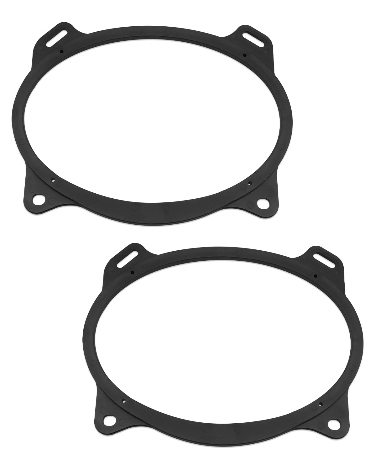 JUWEVAZU 6x9 inch Rear Deck Speaker Adapter Spacer Ring Fit for Toyota Camry 2002-2011, Corolla 2003-2013 Solara 2004-2009 Yaris 2007-2015,