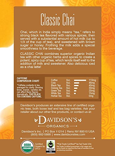 Té Classic Chai 96 saquitos miniatura 3