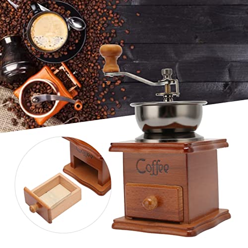 Kaffee-Handmühle, zarte Hand-Kaffeemühle, professionelles Holz für Cafés – Bild 6