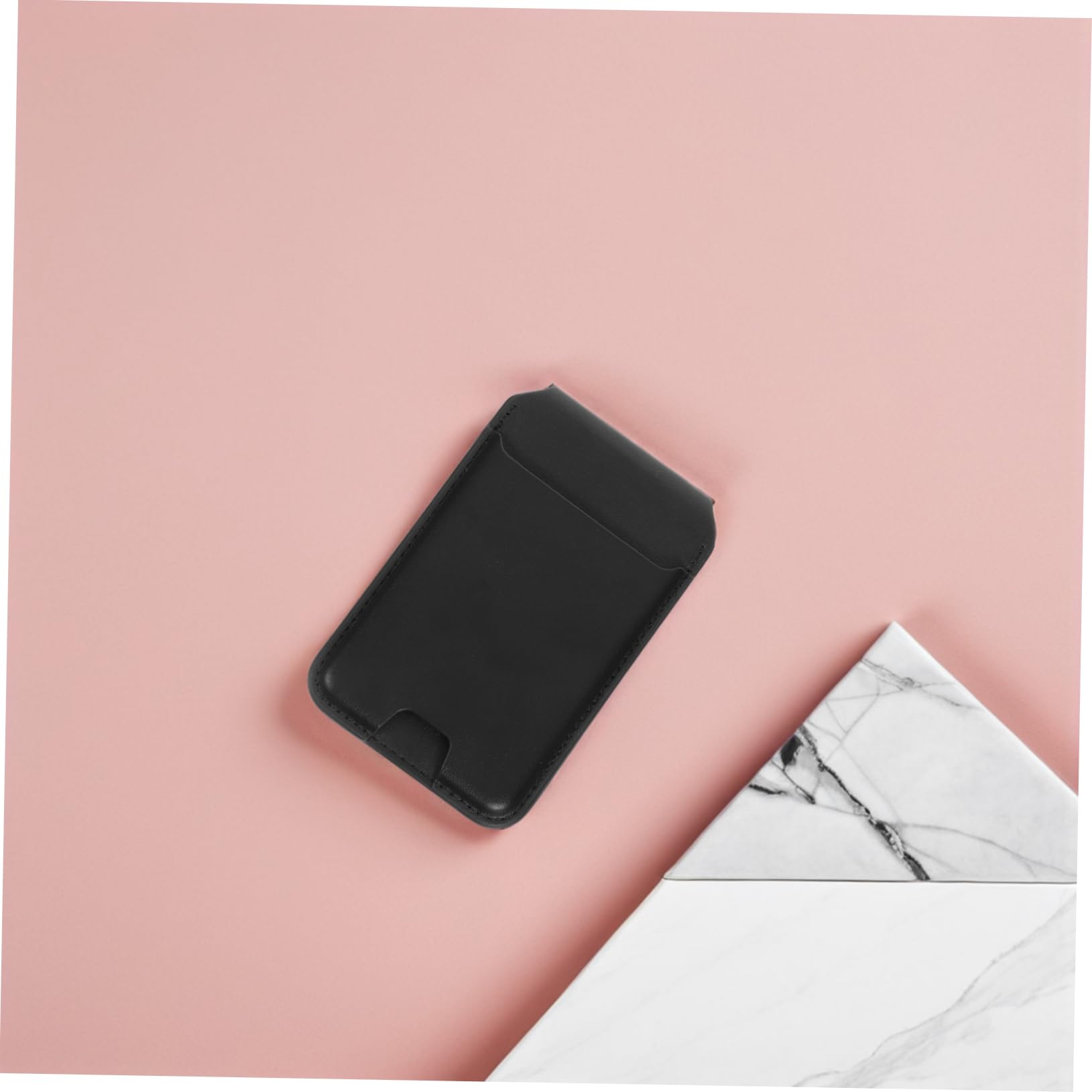 VILLCASE Supporto Pieghevole Magnetico per Telefono Portafoglio Adesivo Portatile per Carte di Credito e Documenti Slot di Accesso Rapido per Id Badge e Carte di Accesso
