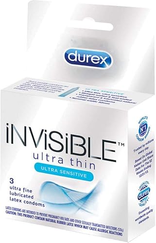 Durex Invisible Preservativo PM91276 3 Count 1 1