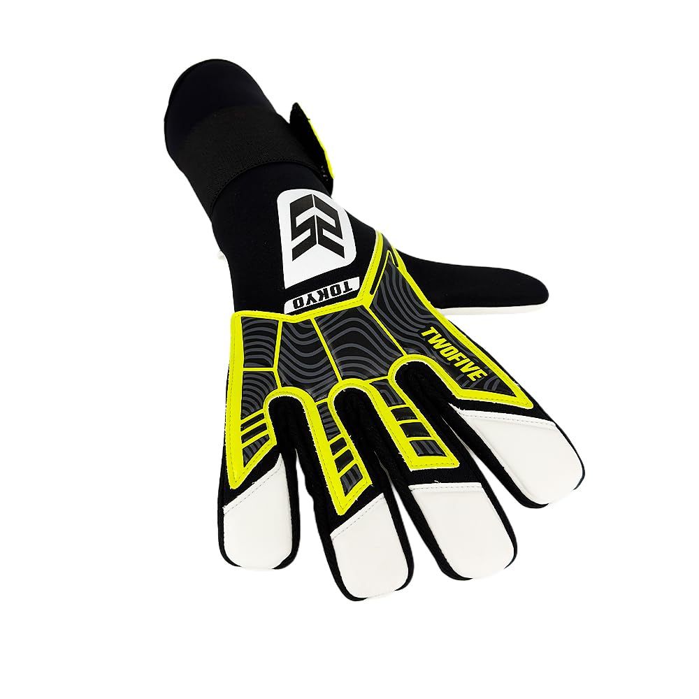 TWOFIVE Guanti da portiere da calcio Tokyo Basic