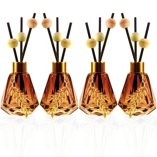 Set de 4 Difusores de Vidrio Meinvcisi 60ML miniatura 1