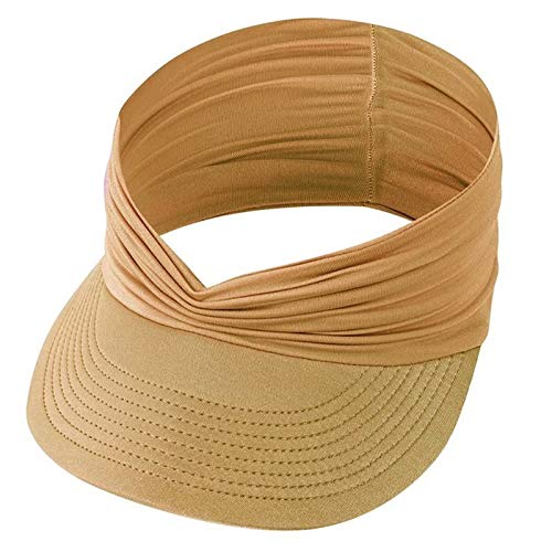 Viseira Turbante com Proteção UV – Chapelaria Vintage – Nude
