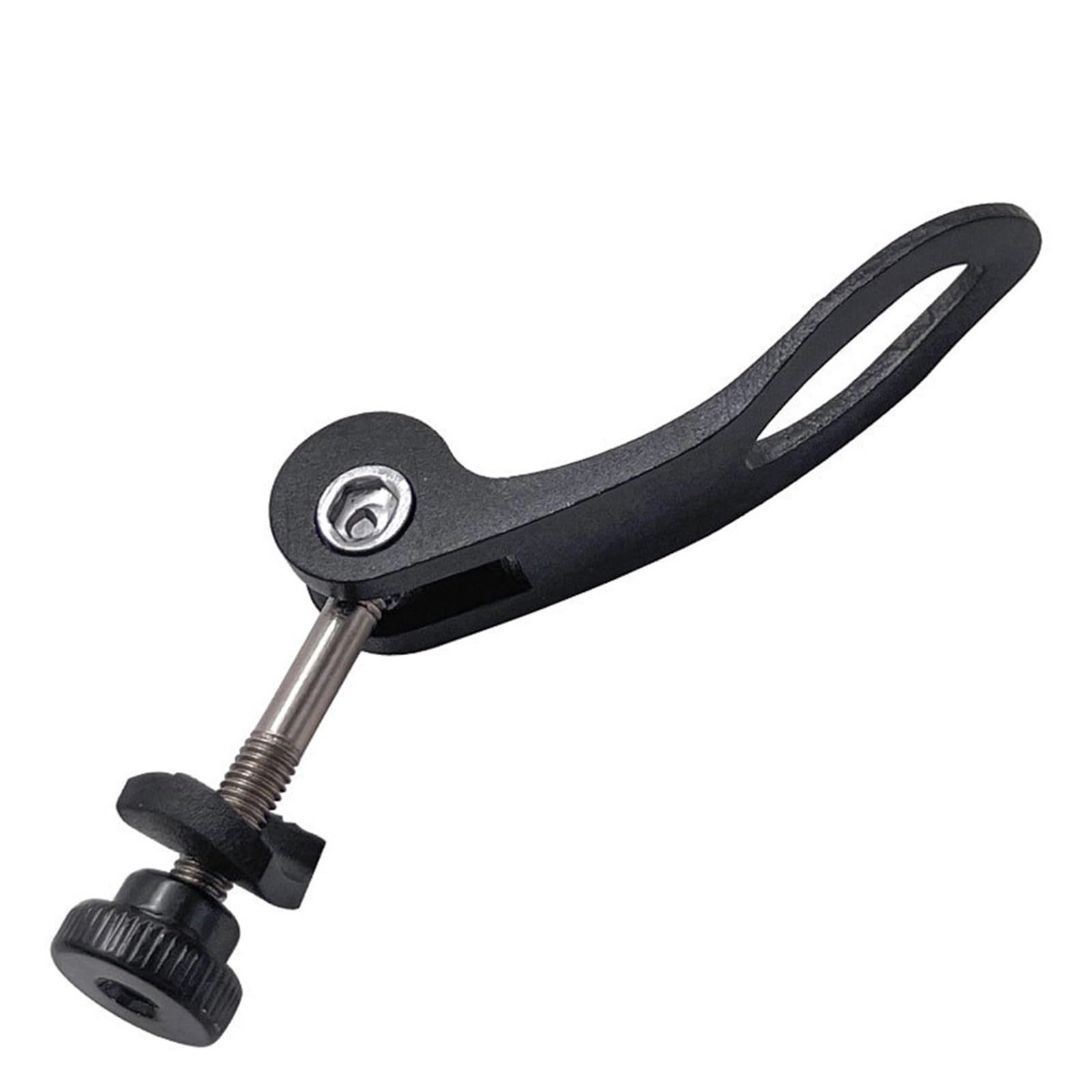 BPABDEITR Bike seat quick release lever, Bicycle Seat Quick Release Clamp Screw M5x32-60mm Aluminum Alloy Black(M5X60mm)