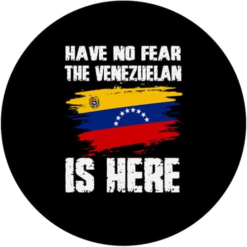 Miniatura 3 de Have No Fear The Venezuelan Is Here Venezuela Flag Pride PopSockets Swappable PopGrip