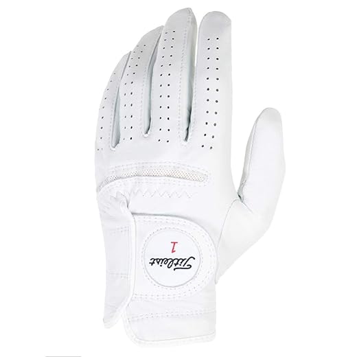 Titleist Perma-Soft Men's Regular Left Pearl, Large