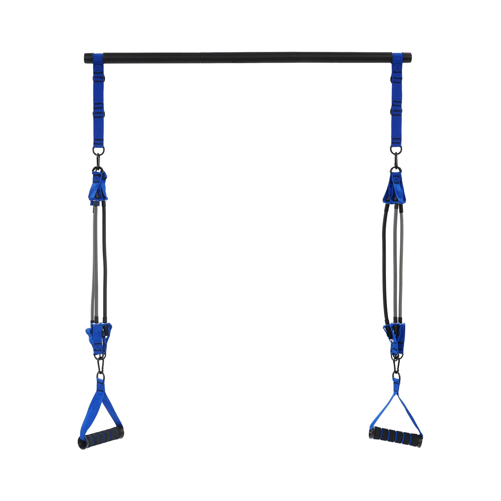 Langlebig Vielseitiges Fitnessbänder Set mit 6 Trainingsbändern | Tragbares Heimfitnessgerät, Hochleistungsfähiges Krafttrainingsgerät für Krafttraining & Training zu Hause