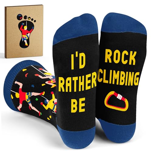 VICRAZY Rock Climbing Socks - Gifts for Climbers