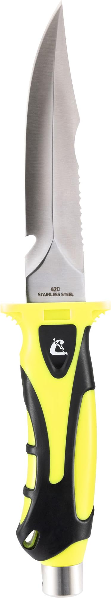 CRESSI Argus Knife - Tauchermesser für Tauchbegeisterte, perfekt für Unterwasserabenteuer, Erwachsene