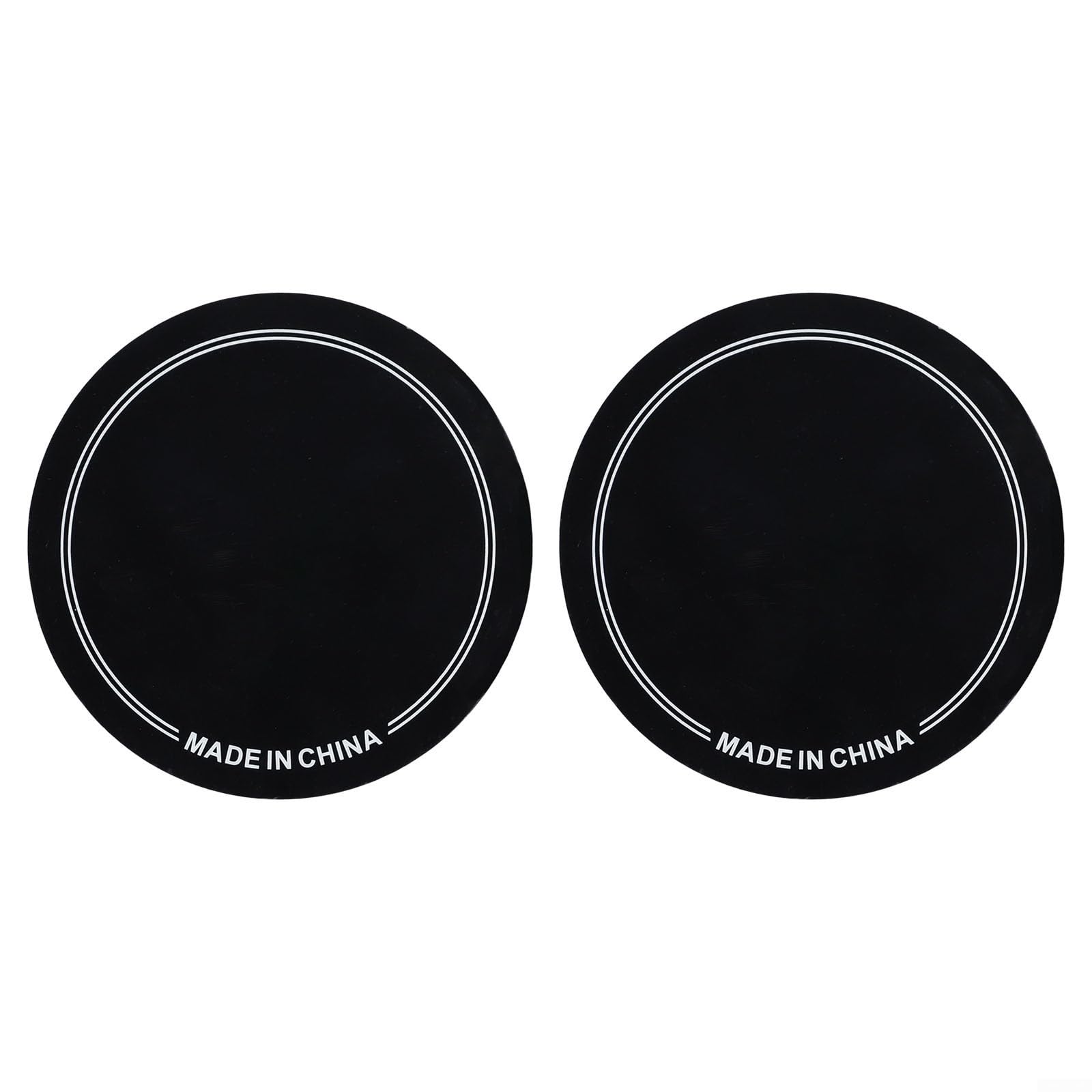 Patch Per Grancassa - Protezione Teste E Miglioramento Suono Per Batteristi (Nero, Singolo)