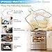 UPGRADED WB44T10010 Range Stove Oven Heating Element Compatible with GE Kenmore Stove Ovens Parts,WB44T10010 GE Bake Element Replacement 770549 AH249285 JBP64BOH1WH Oven Convection Element