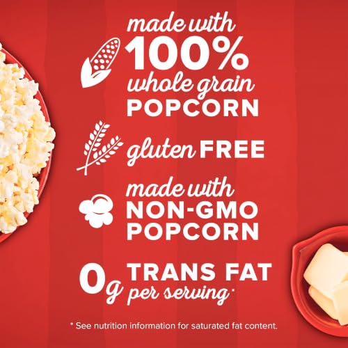 Orville Redenbacher’s Popcorn, Movie Theater Butter Flavor, 3.3 oz., 3-ct - image 2