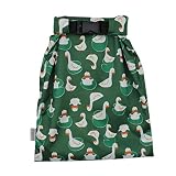 Hisprout Grab and Go Waterproof Washable Reusable Buckle Design Diaper Wet Bag (Duckling)