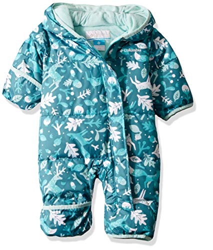 Columbia Baby Snuggly Bunny Bunting, Geyser Reindeer/Spray, 18/24