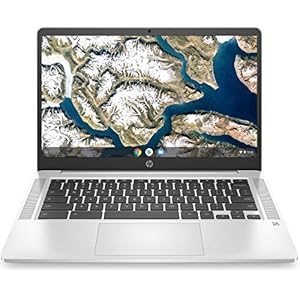 HP Chromebook Laptop, 14 Inch Full HD IPS Scherm, Pentium Silver N5030 quad, 8GB RAM, 128GB eMMC, Chrome OS, 14a…