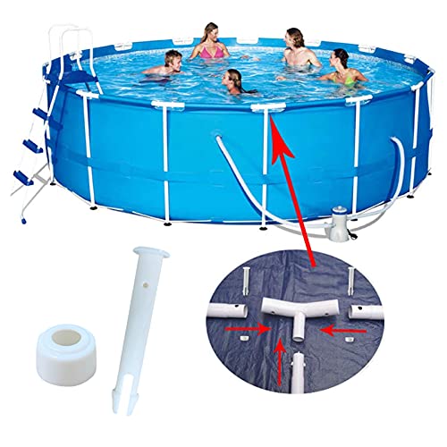 24 pcs Intex Pool Ersatzteile,Stift Splint Pin Pool,6cm/2.36in Länge Ersatzteile Frame Pool,Pool Replacement Ersatzteile,Pin Splint Pin,Stifte und Dichtungen Geeignet für Rahmenschwimmbäder (24)