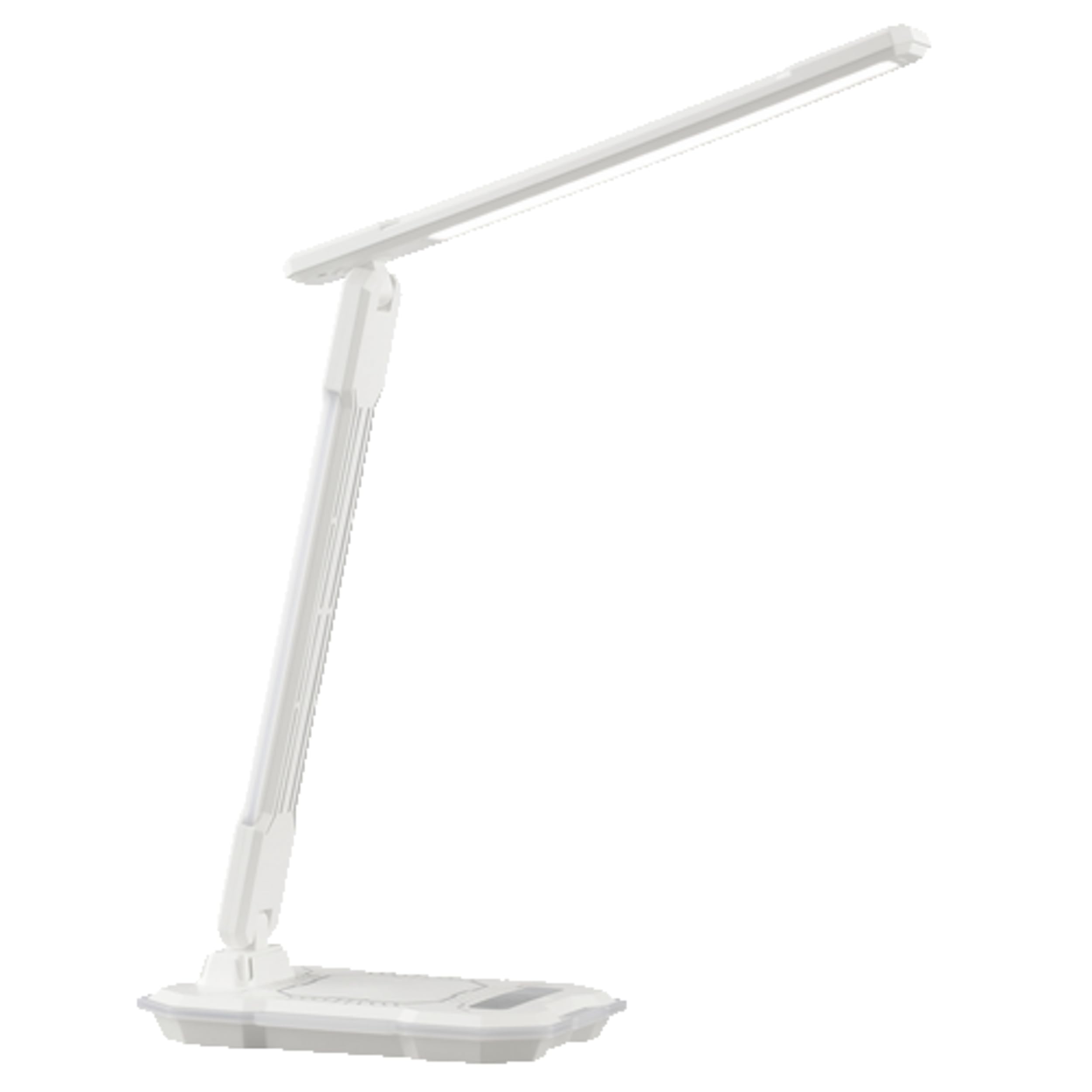 Lightbox LED Schreibtischlampe - dimmbare Schreibtischleuchte - Tischlampe mit Touch und USB - CCT-Funktion - Wireless Charging - RGB-Lichteffekt