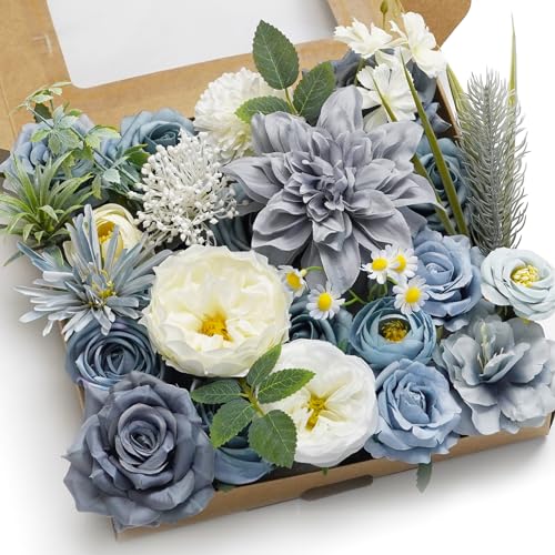 Piklado Artificial Flower Combination Box Set Artificial Flower Loose Leaves