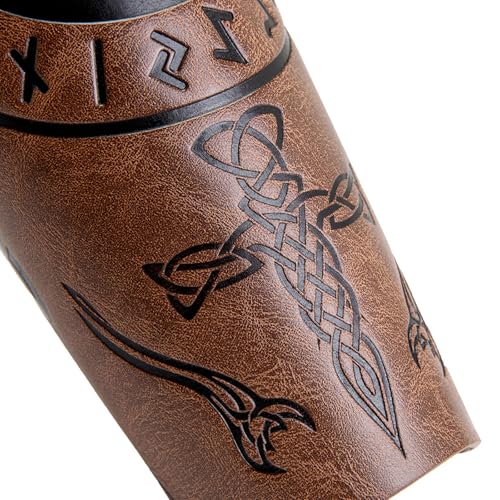 Guantes medievales unisex para evitar rozaduras en disfraces tradicionales largos 6