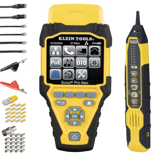 Klein Scout Pro Max VDV Network Cable Tester Set