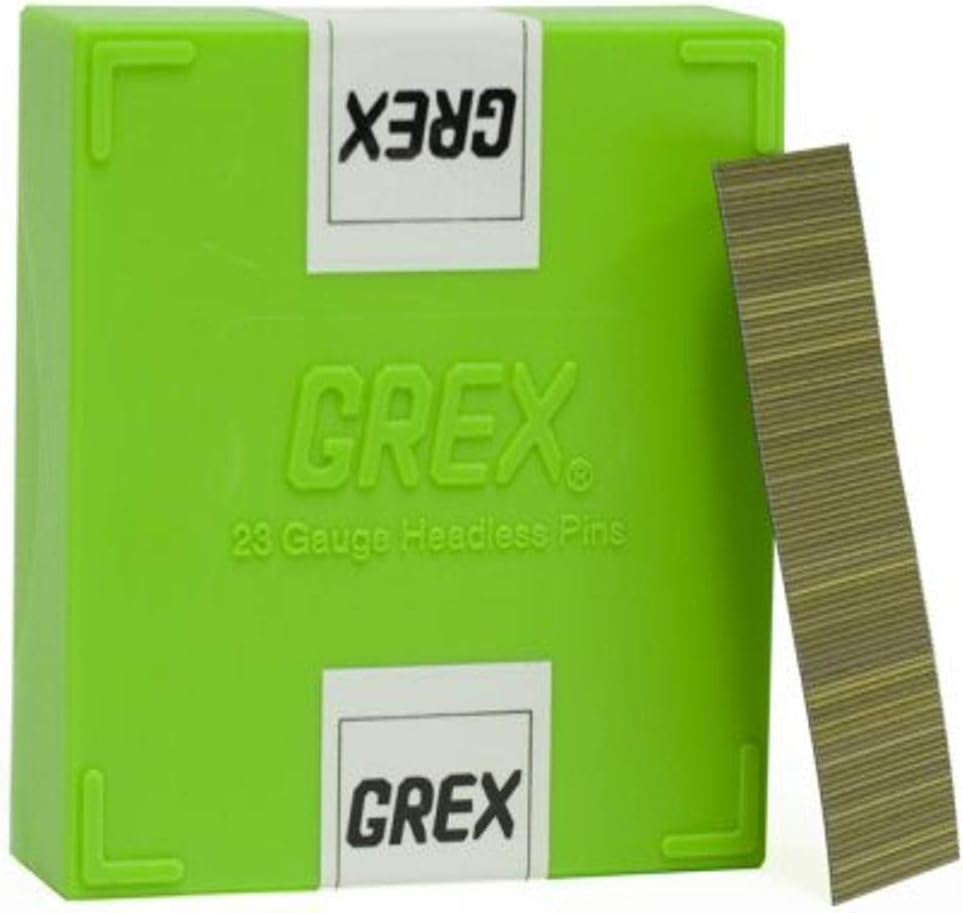 GREXP6/22L 7/8 In. 23 Ga. Headless pins, Galvanized, 10M/Bx