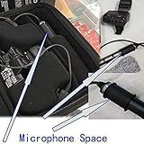 2 Pcs Microphone Shock Mount Spacer Rubber Mic Shock Mounts Tube Sleeve Washer Leather Pad Microphone Accessories for Most Cameras - Image 6