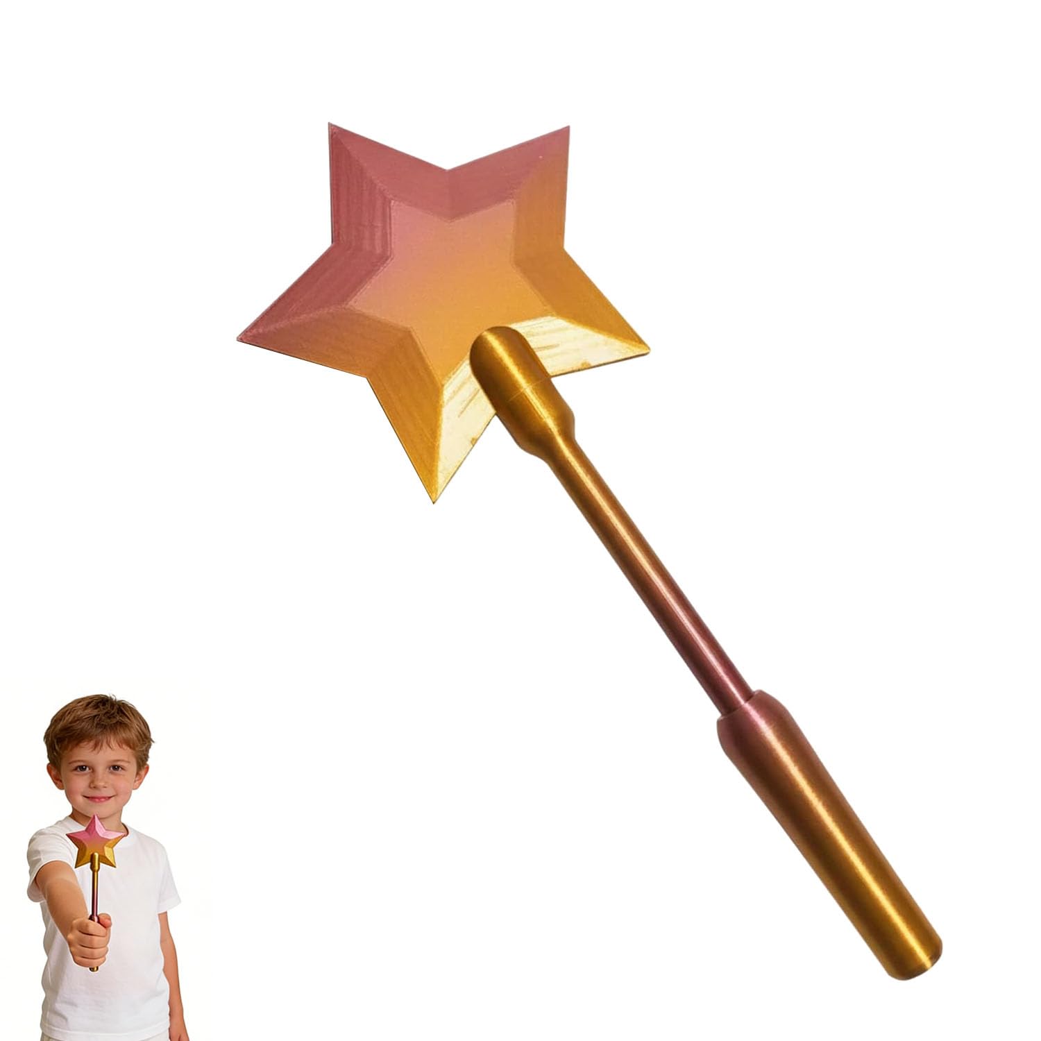 Photo 1 of Gyfimdo 3D Printed credit card wand Tap to Pay, Magic Wand Contactless Payment Card Holder, Suitable Scenarios for Card Payment, Easy Checkout (Gold)