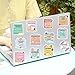 Mental Health Inspirational Stickers, 50PCS Self-Affirmation and Self-Care Positive Sticker for Adults Teens Students, Motivational Notes Waterproof Stickers for Water Bottles Laptop