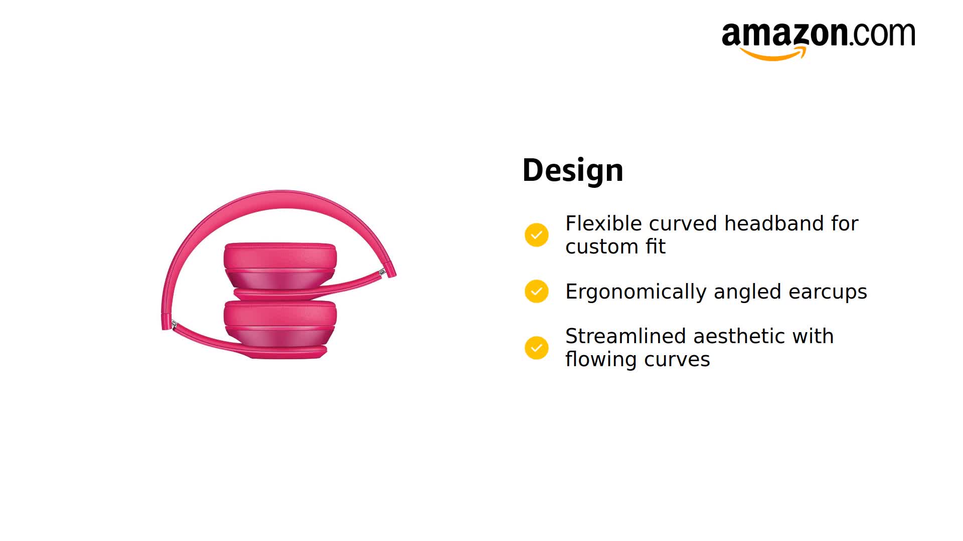 Amazon.com: Beats Solo 2 WIRED On-Ear Headphone - Pink - NOT