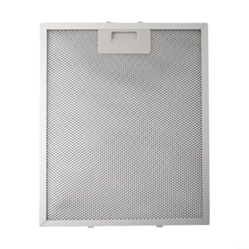 EffiFish Filtro de malla metálica para campana extractora de grasa de aluminio de 5 capas, repuesto para campana extractora de grasa, 340 x 270 x 9 mm, color plateado