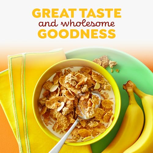 Great Grains Banana Nut Crunch Cereal, Cereal with Banana Clusters and Sliced Almonds, Non-GMO Project Verified, 15.5 OZ Box - Thumbnail 4