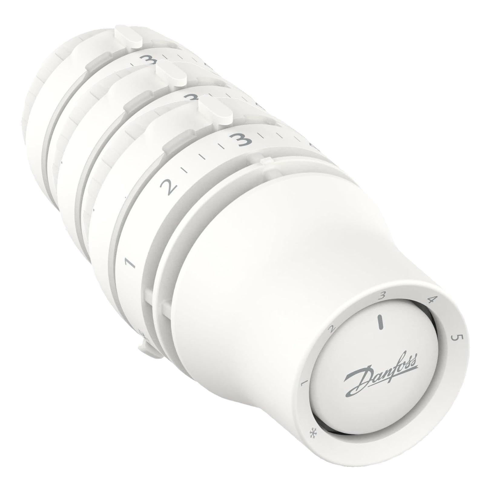 Tête de radiateur Danfoss Redia RA Click pour stabiliser la température du salon