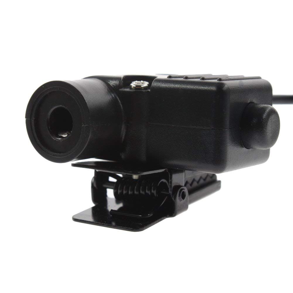 ArmorMason U94 PTT System Compatible with 3.5mm Mobile Phone/Android/iPhone (Military/NATO-US Wired)