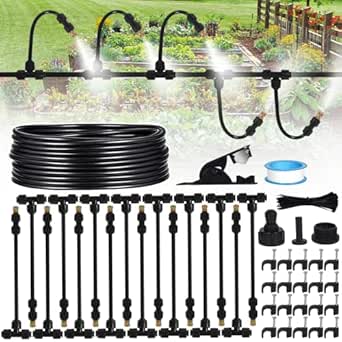 K di irrigazione per nebulizzazione antigoccia appeso spruzzatore per irrigazione da giardinaggio irrigazione per verdure a fiore ugello per nebbia