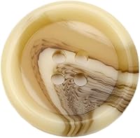 Vista 12 de 10 UNIDADES de Botones de Resina con 4 Agujeros, Redondos, con Patrón, Botones Planos para Costura, Botones Favoritos, Botones Básicos para Ropa