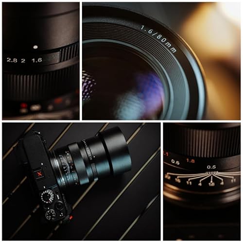 Ficha técnica Lente Zhongyi F1.6 80 mm para Hasselblad XCD MF Manual gran apertura sin esquinas oscuras perfecto para fotografía nocturna y primeros planos - Fernando Cortés