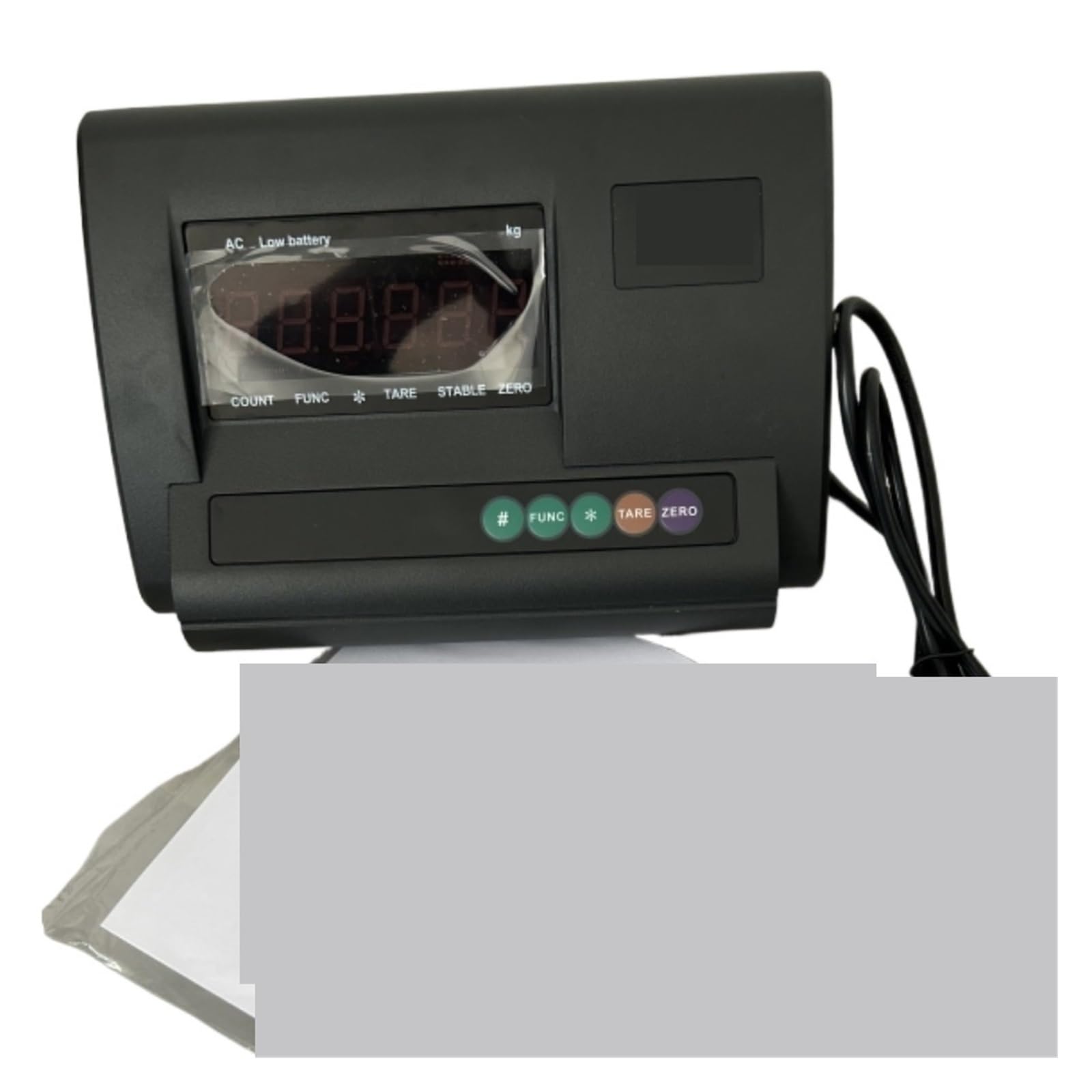 Célula de carga Báscula de plataforma electrónica con pantalla LED, indicador de peso, controlador de medidor de carga