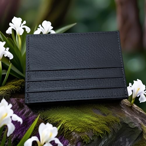 Image of M-Plateau Super Slim Genuine Leather Credit Card Wallet