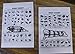 Old Time Butcher Shop - Black and White Laminated Beef and Pork Chart Poster