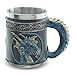 Jarra ''Blood of the Azur Dragon'' (0,35l) - azul - Altura 11 cm - Decoración medieval fantasía fantástico Fantasy