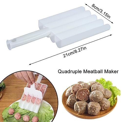 🏠🍳BallCraft™ 2-Piece Meatball Maker Set – Shape Perfect Balls in Seconds, No Mess, All Flavor! - Image 2