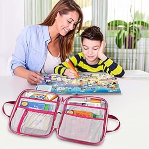 GRINSEZWERGE Tas voor TipToi-boeken Plus TipToi pen en accessoires – 11 motieven | ook geschikt voor kinderen tablet en Edurino-figuren | Tip TOI starterset boek opberghoes - Leo Lausemaus GRINSEZWERGE Tas voor TipToi-boeken Plus TipToi pen en accessoires – 11 motieven | ook geschikt voor kinderen tablet en Edurino-figuren | Tip TOI starterset boek opberghoes - Leo Lausemaus