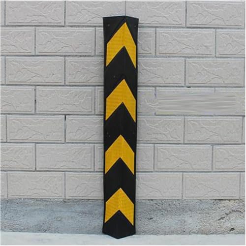 Protection d'angle en L caoutchouc amortisseur antichoc mur garage 80cm x 1cm