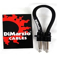 DiMarzio PC106BK 15 cm Siyah Pedal Ara Kablo