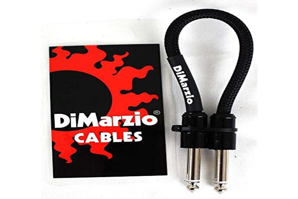 DiMarzio PC106BK 15 cm Siyah Pedal Ara Kablo