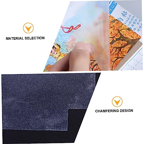 NUOBESTY 10 Pçs Capa De Livro Autoadesiva Capa De Livro Filme De Plástico Capa De Livro Transparente