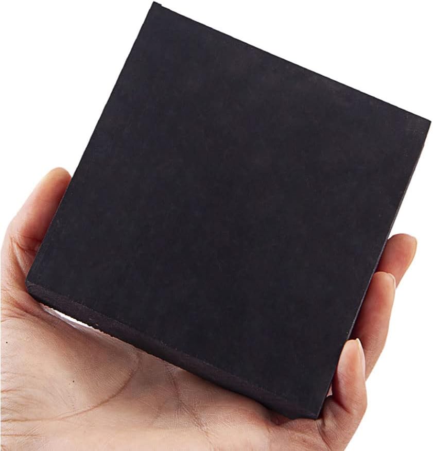 Jewelry Making Kits - Rubber Bench Block (4x4in) with Jewelry Hammer,Metal Stamping kit,Jewelry Tools for Jewelry Repairs, Jeweler's Rubber Stamping Block - Image 5