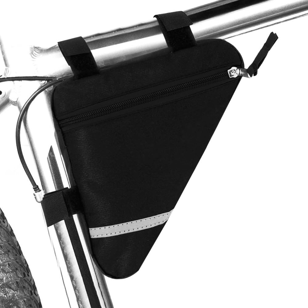 Falkx Retro Dubbele Fietstas - 29L - Zwart
